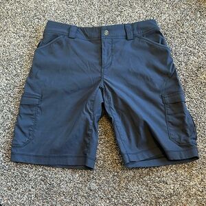 Duluth Trading Co Women's Cargo Shorts - Navy